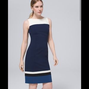 NWT White House Black Market Color Black dress